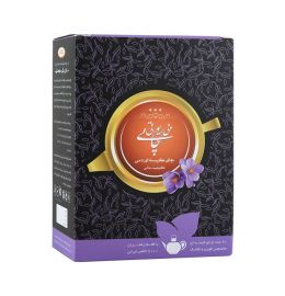 چای کیسه ای قوری سیاه ایرانی زعفران
