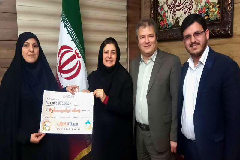 برنده جایزه یک میلیارد ریالی در تهران