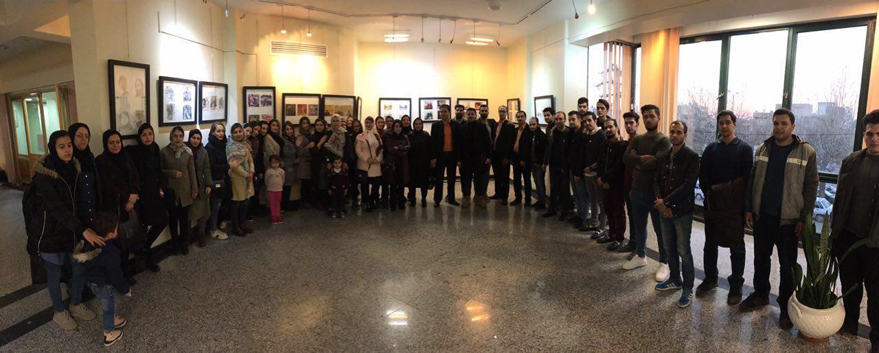 حمایت توزیع کنندگان همدان از نمایشگاه نقاشی در همدان