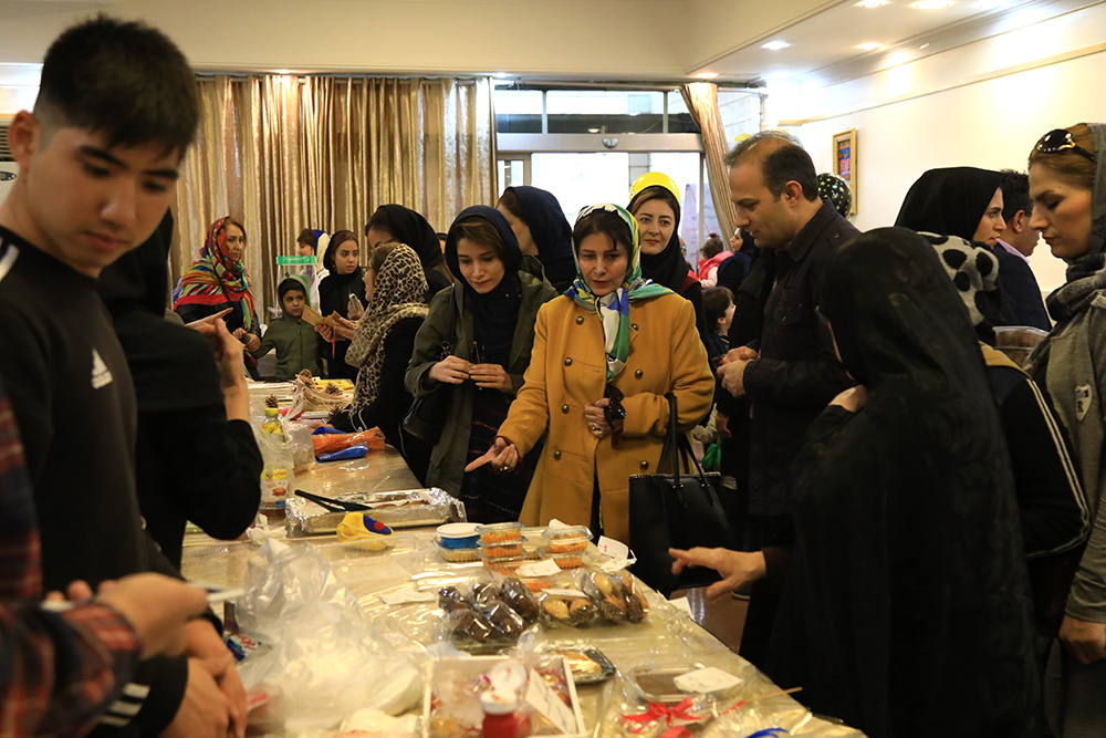 حضور مدیران شبکه بادران در جشنواره غذا