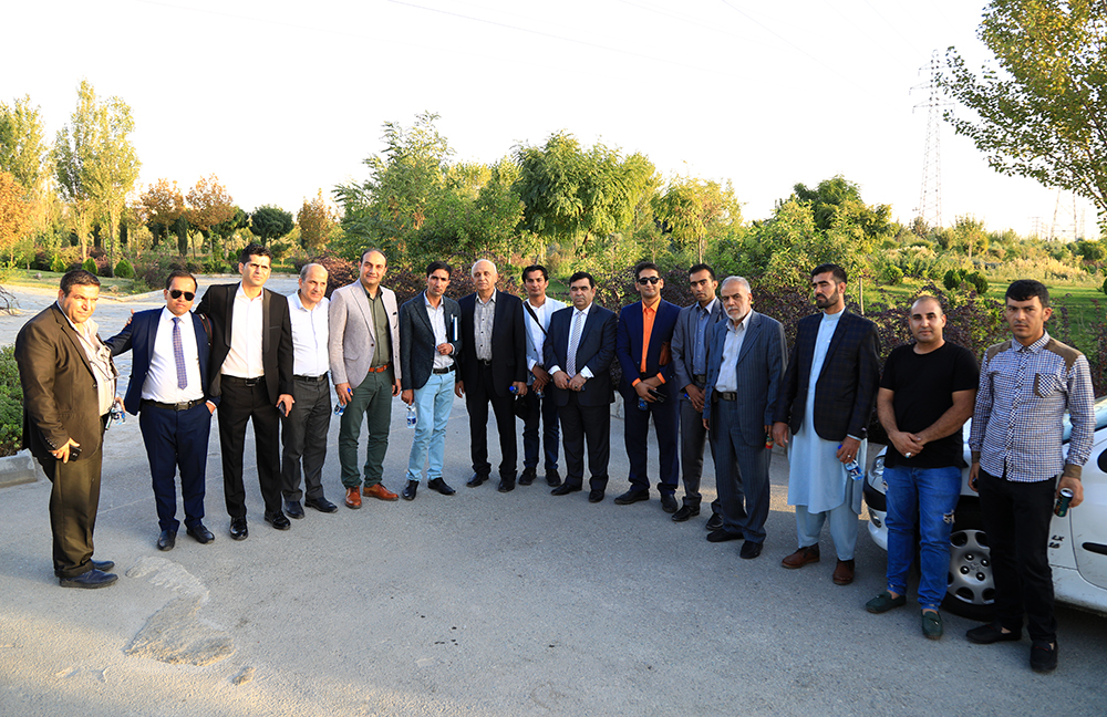 بازدید مدیران صنعت افغانستان از شرکت بادران 