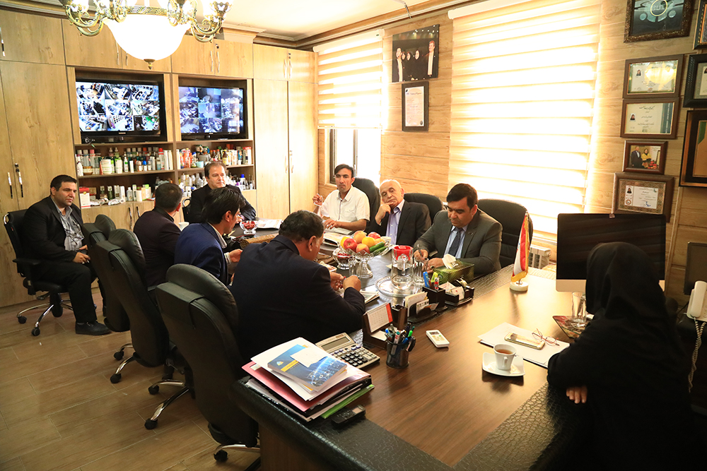 بازدید مدیران صنعت افغانستان از شرکت بادران 