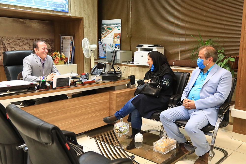 بازدید مدیرعامل و همچنین رئیس هئیت مدیره شبکه بادران از فرودگاه مهرآباد