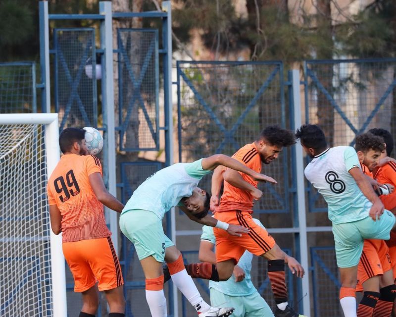 مسابقه بادران و دنا صبا در لیگ برتر فوتبال امیدهای تهران